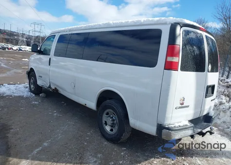 2006 Chevrolet Express Ls from USA, damaged, VIN 1GAHG39U161215503